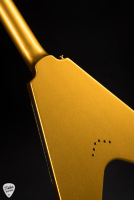 Used – Gibson Custom Shop Original Prototype Flying V Bullion Gold electric guitar