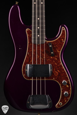 Fender Custom Shop 1959 Precision Bass Journeyman Purple Metallic Bass Guitar