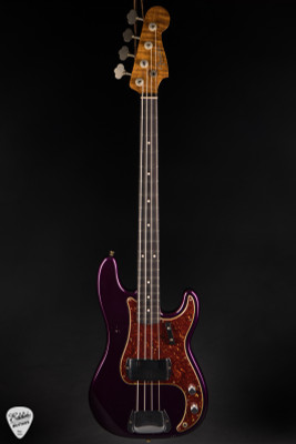 Fender Custom Shop 1959 Precision Bass Journeyman Purple Metallic Bass Guitar