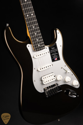 Fender American Ultra II Stratocaster HSS Texas Tea Electric Guitar