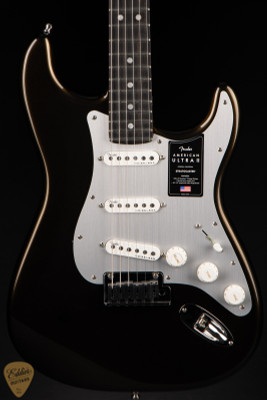 Fender American Ultra II Stratocaster Texas Tea Electric Guitar