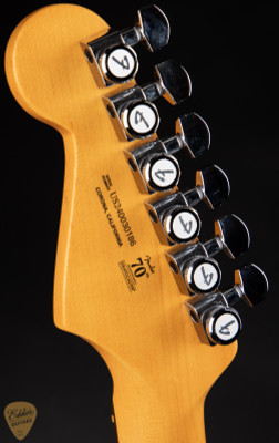 Fender American Ultra II Stratocaster Texas Tea Electric Guitar