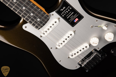 Fender American Ultra II Stratocaster Texas Tea Electric Guitar