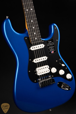 Fender American Ultra II Stratocaster HSS - Noble Blue - Eddie's