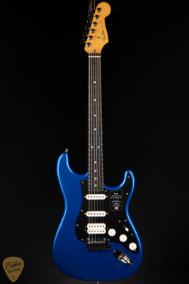Fender American Ultra II Stratocaster HSS Noble Blue Electric Guitar