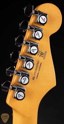 Fender American Ultra II Stratocaster Left Handed Texas Tea Electric Guitar