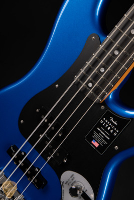 Fender American Ultra II Precision Bass Noble Blue bass guitar