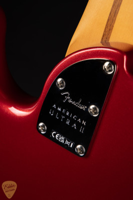 Fender American Ultra II Jazz Bass Sinister Red bass guitar