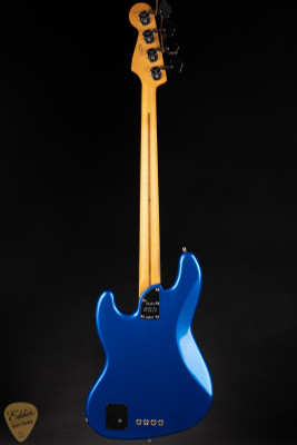 Fender American Ultra II Jazz Bass Noble Blue electric guitar