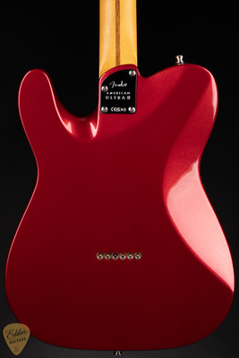 Fender American Ultra II Telecaster Electric Guitar in Sinister Red