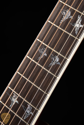 Gibson Custom Shop PSL Doves in Flight Quilt Wildfire Burst Acoustic Guitar
