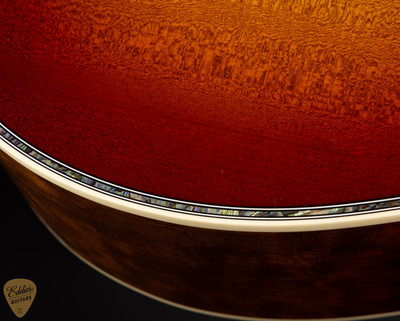 Gibson Custom Shop PSL Doves in Flight Quilt Wildfire Burst Acoustic Guitar