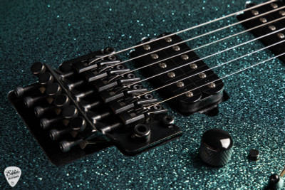 Suhr Modern Roasted Electric Guitar in Aqua Green Metallic Sparkle