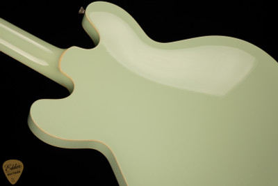 Collings I-35 LC Deluxe Aged Custom Inlay Seafoam Green electric guitar