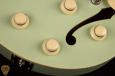 Collings I-35 LC Deluxe Aged Custom Inlay Seafoam Green electric guitar