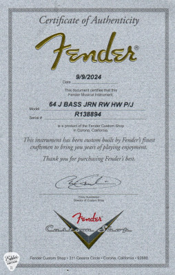 Fender Custom Shop 1964 Jazz Bass Journeyman Relic P/J Candy Apple Red Sparkle bass guitar