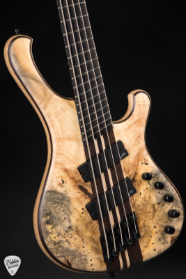 Mayones Viking 5 VF Transparent Natural Satin bass guitar