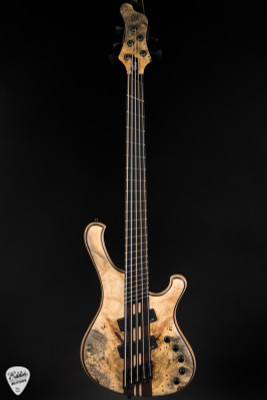 Mayones Viking 5 VF Transparent Natural Satin bass guitar