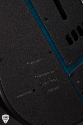 Ernie Ball Music Man Majesty Electric Guitar in Blue Silk