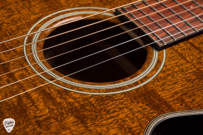 Santa Cruz FireFly Custom - Figured Mahogany Acoustic Guitar