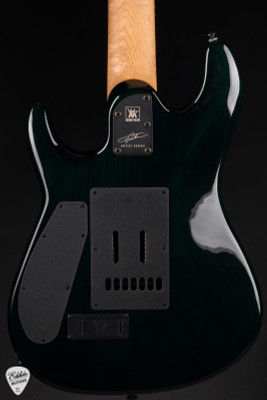 Ernie Ball Music Man Jason Richardson 7-String Cutlass Electric Guitar in Kokiri Green