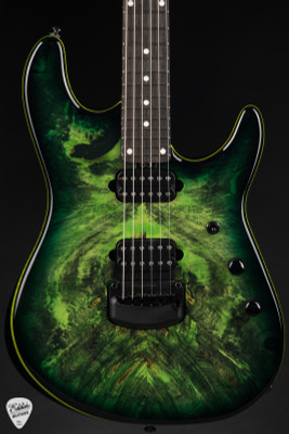 Ernie Ball Music Man Jason Richardson 6-String Cutlass Electric Guitar in Kokiri Green