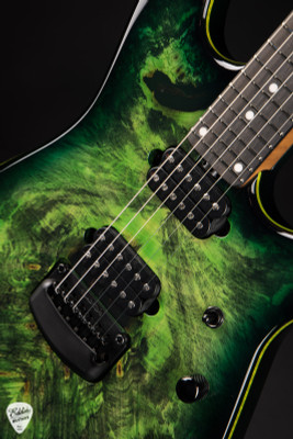 Ernie Ball Music Man Jason Richardson 6-String Cutlass Electric Guitar in Kokiri Green