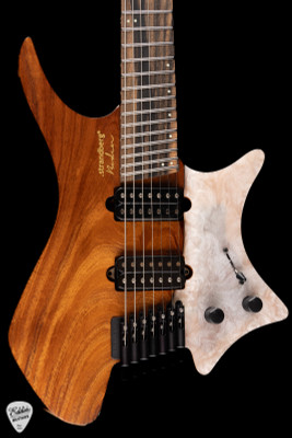 Strandberg Boden J Artisan 7 Koa Natural White Resin Electric Guitar
