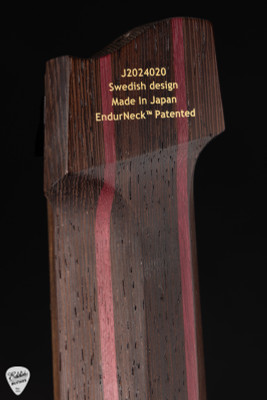 Strandberg Boden J Artisan 7 Koa Natural White Resin Electric Guitar