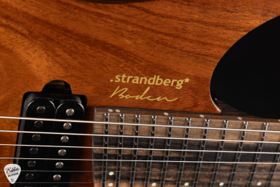 Strandberg Boden J Artisan 7 Koa Natural White Resin Electric Guitar
