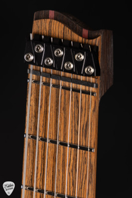 Strandberg Boden J Artisan 7 Koa Natural Green Resin Electric Guitar