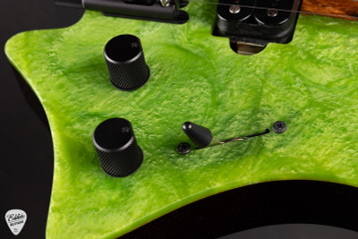 Strandberg Boden J Artisan 7 Koa Natural Green Resin Electric Guitar