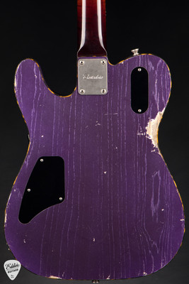 Castedosa Marianna Semi-Hollow - Aged Purple Metallic - Eddie's