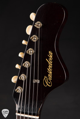 Castedosa Marianna Semi-Hollow Aged Purple Metallic electric guitar