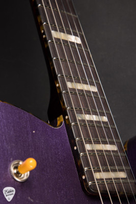 Castedosa Marianna Semi-Hollow Aged Purple Metallic electric guitar