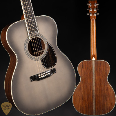Martin Limited Edition OM-45 John Mayer 20th Anniversary #150 Acoustic Guitar in Platinum Gray Burst