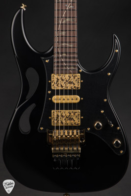 Ibanez PIA3761XB Steve Vai Signature - Onyx Black - Eddie's Guitars