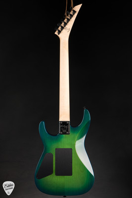 Jackson Custom Shop Masterbuilt USA Dinky Green Blue Burst Electric Guitar