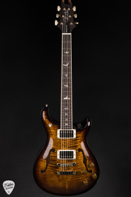 Paul Reed Smith McCarty 594 Hollowbody II Black Gold Wraparound Burst Electric Guitar