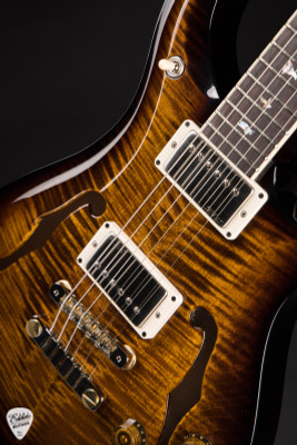 Paul Reed Smith McCarty 594 Hollowbody II Black Gold Wraparound Burst Electric Guitar