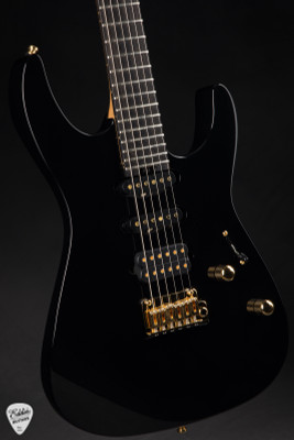 Charvel Custom Shop USA Special Edition DK24 Black Gold Electric Guitar