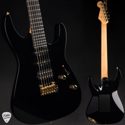 Charvel Custom Shop USA Special Edition DK24 Black Gold Electric Guitar