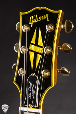 Gibson Custom Shop Made 2 Measure Les Paul Custom Figured Yellow Widow electric guitar