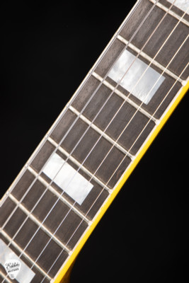 Gibson Custom Shop Made 2 Measure Les Paul Custom Figured Yellow Widow electric guitar