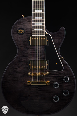 Gibson Custom Shop Made 2 Measure Les Paul Custom Figured Black Widow electric guitar