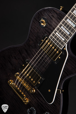 Gibson Custom Shop Made 2 Measure Les Paul Custom Figured Black Widow electric guitar