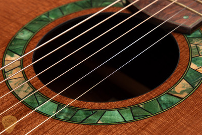 Jeff Jewitt OM-C – Sinker Redwood & Fiddleback Mahogany Acoustic Guitar