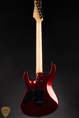 Suhr Eddie’s Guitars Exclusive Roasted Modern Red Sparkle electric guitar