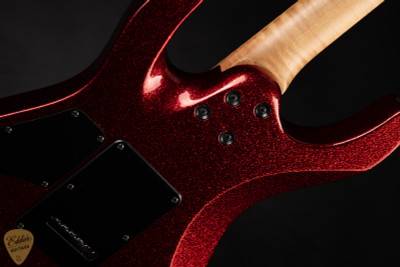 Suhr Eddie’s Guitars Exclusive Roasted Modern Red Sparkle electric guitar