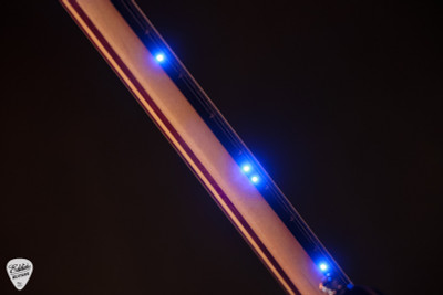 Alembic Mark King Signature Deluxe Electric Bass Guitar in Buckeye Burl Resin Top